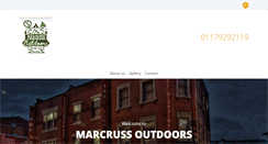 Desktop Screenshot of marcrussoutdoors.com